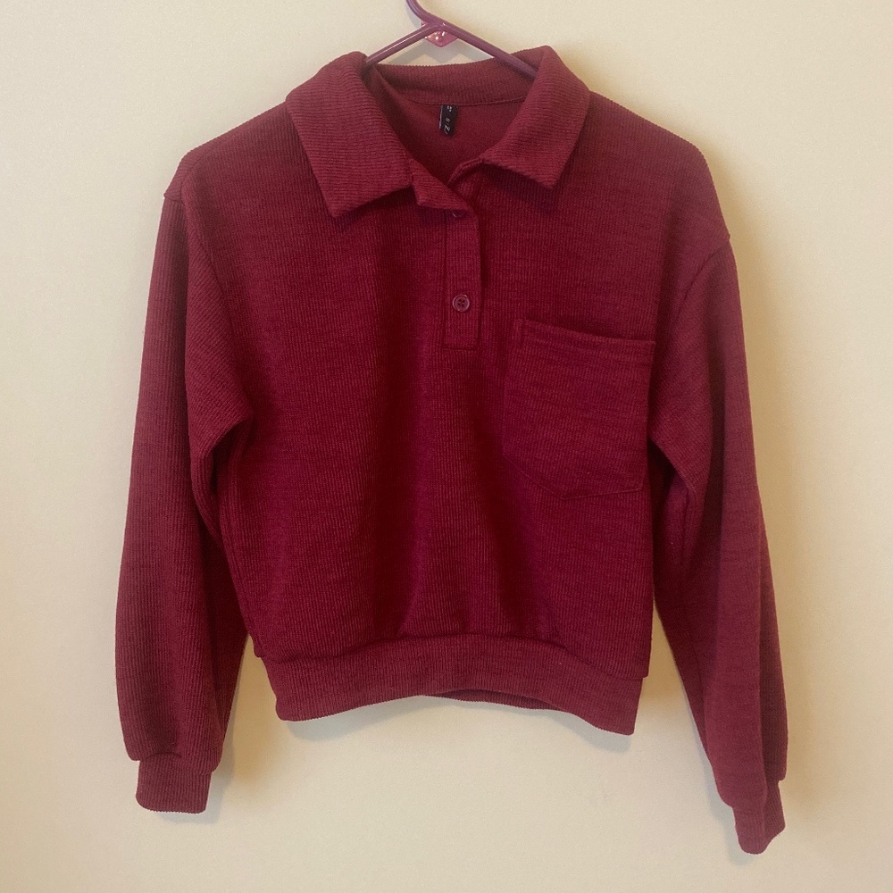 Red Zaful Sweater